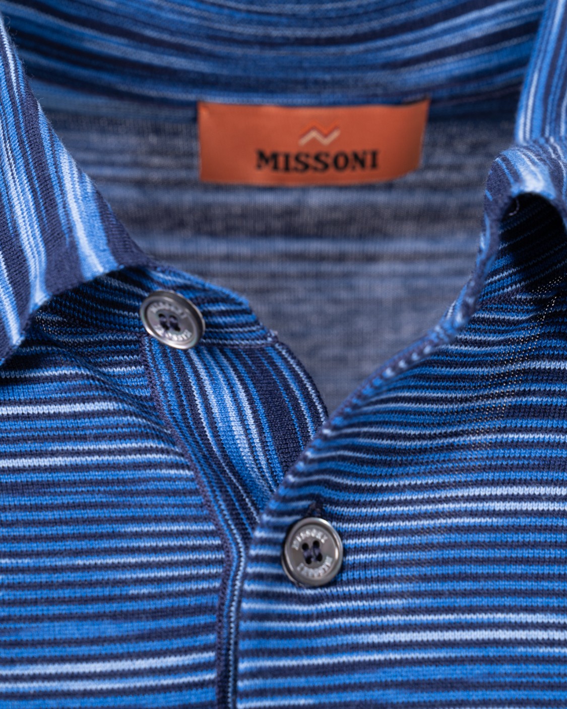 shop MISSONI  Polo: Missoni polo in cotone.
Maniche corte.
Vestibilità regolare.
Chiusura con tre bottoni.
Composizione: 100%Cotone.
Made in Italy.. UC22W204 BK013B/A-F7068 number 4964167